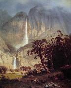 Albert Bierstadt The Yosemite Fall oil on canvas